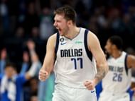 Luka Doncic of the Dallas Mavericks